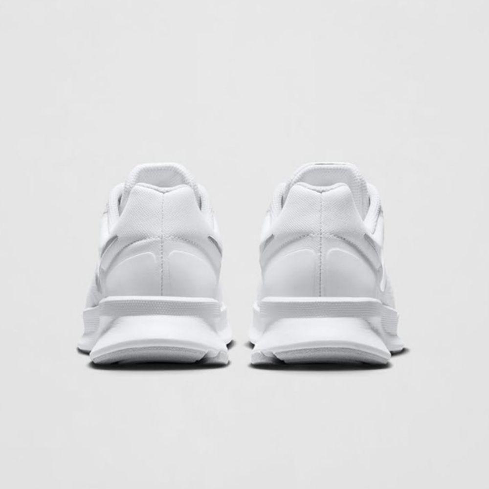 Nike White Sneakers with Silver Details - Picture 3 of 11